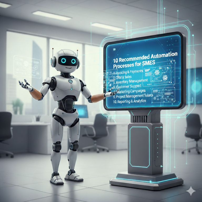 Los 10 procesos más recomendados para automatizar en la operación de tu Pyme